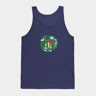 In my garden (teal) Tank Top